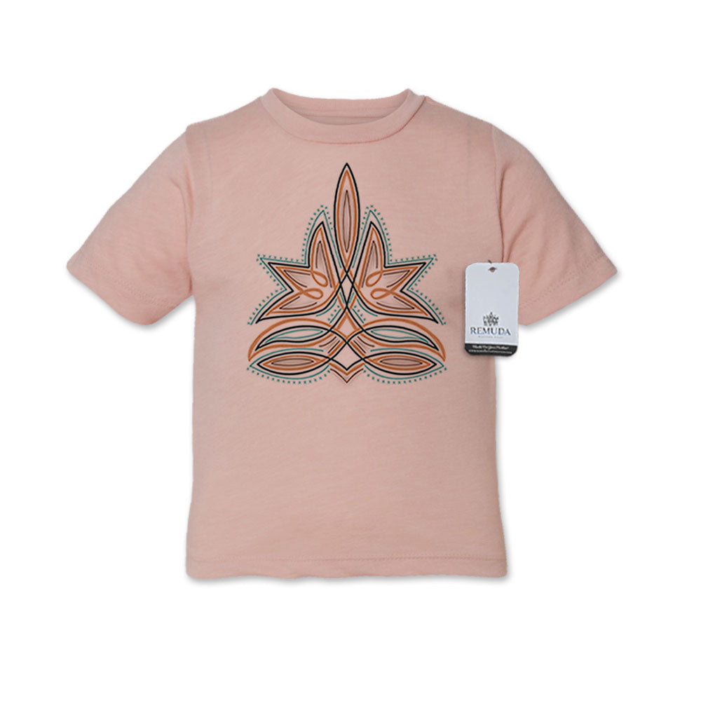 Western Boot Stitch - Western Toddler Tee T-Shirt