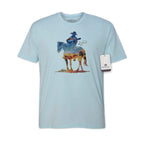 Where The Buffalo Roam - Adult Unisex Western Watercolor Tee T-Shirt