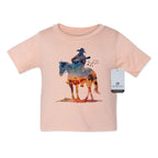 Where The Buffalo Roam - Infant Kids Watercolor Western Tee T-Shirt