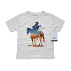 Where The Buffalo Roam - Infant Kids Watercolor Western Tee T-Shirt