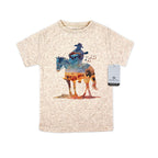 Where The Buffalo Roam - Watercolor Western Toddler Tee T-Shirt