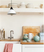 Modern Farmhouse White Pendant Light